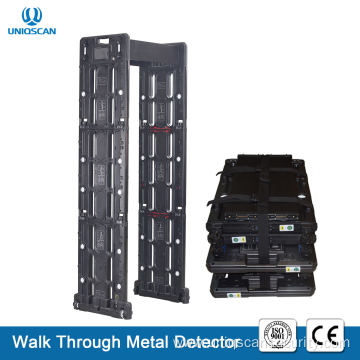 6 Zone Long Range Walk Through Metal Detector For Security